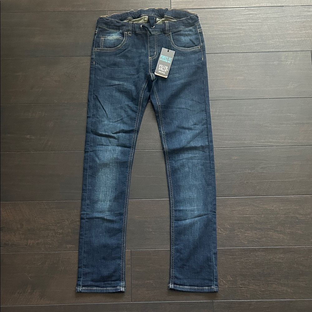 NWT Villervalla adjustable waist jeggings size EU 146 (Scandi brand!)